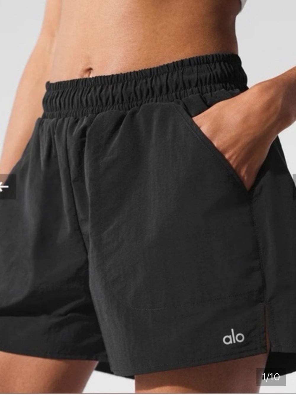 Alo Yoga Alumni Shorts - Black S